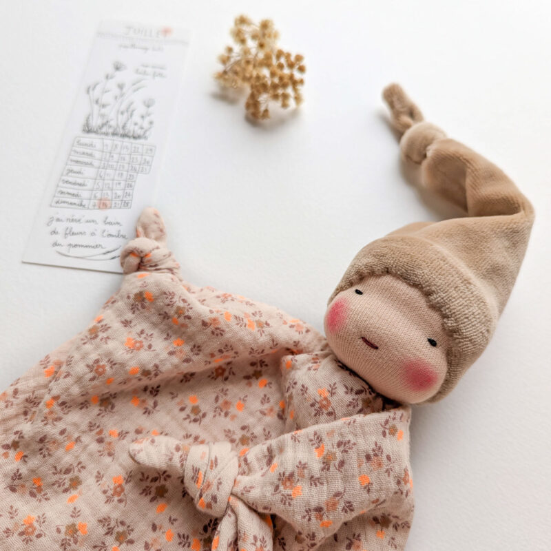 Doudou Waldorf Simply fleuri