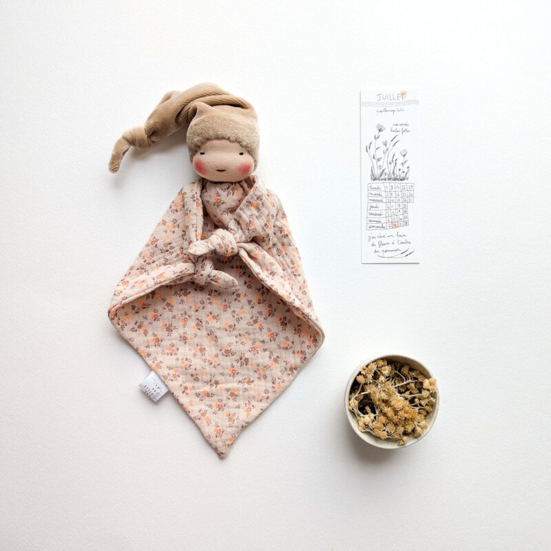 Doudou Waldorf Simply fleuri
