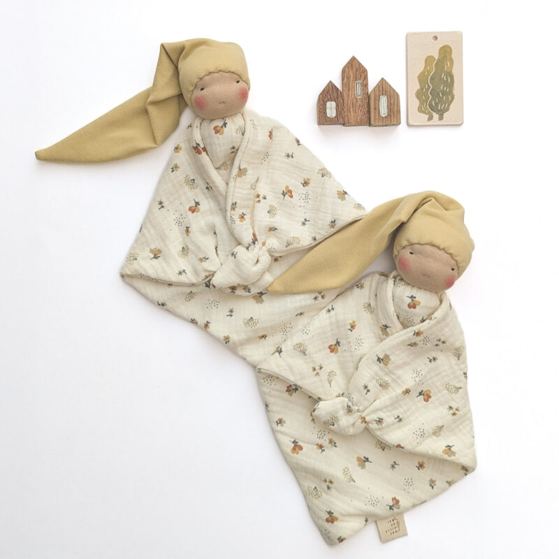 doudou bébé naturel en coton certifié