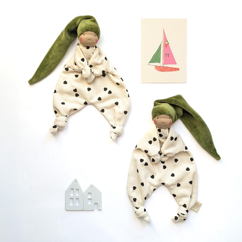 doudou Waldorf Bloomy laine vierge